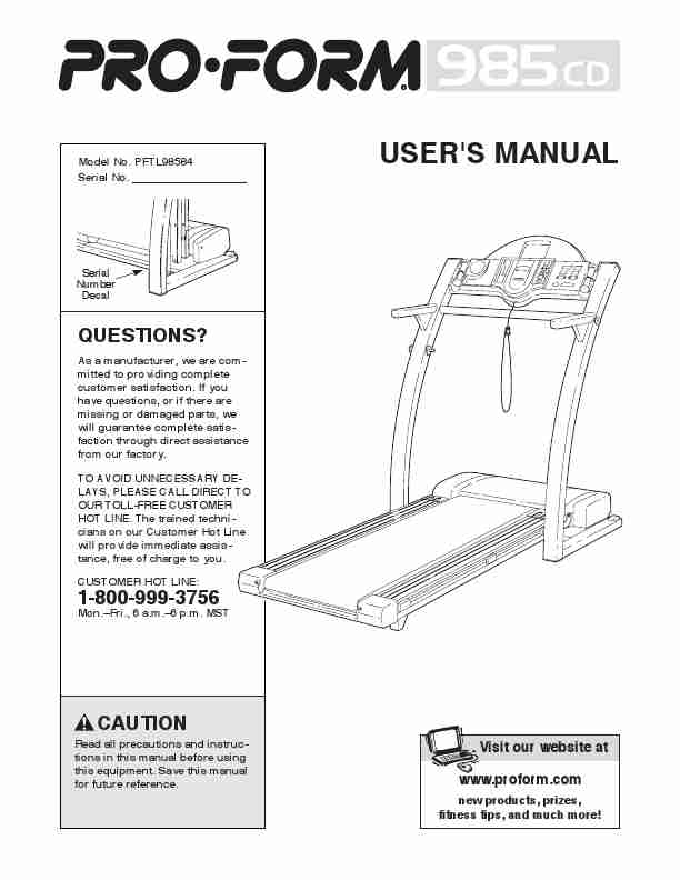ProForm Treadmill PFTL98584-page_pdf